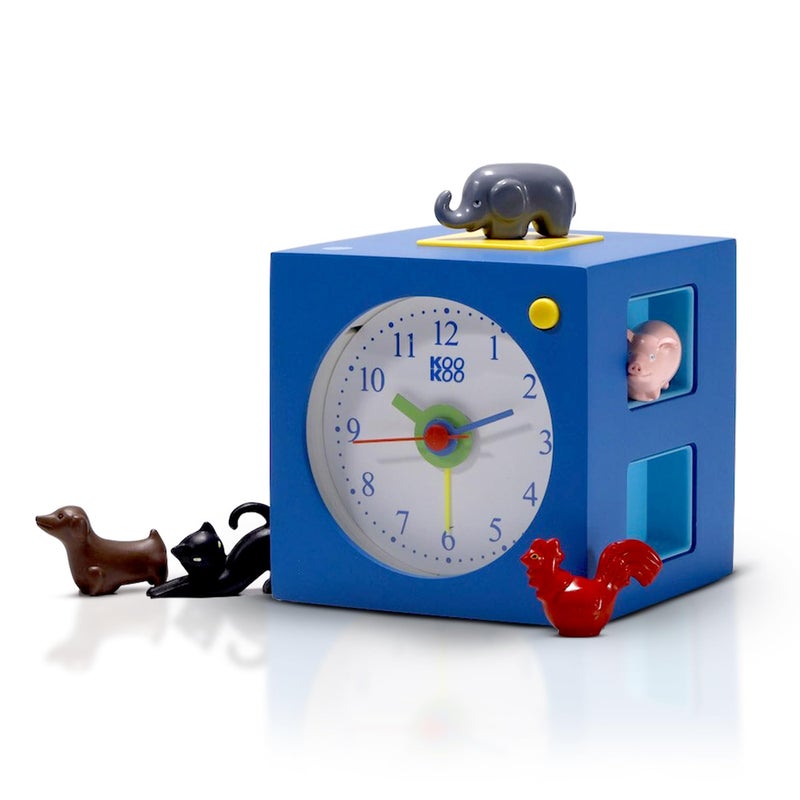 KOOKOO KidsAlarm Blue, with 5 Different Farm Animals and Their Wake-up Calls (Natural Field Recordings) - Image 1